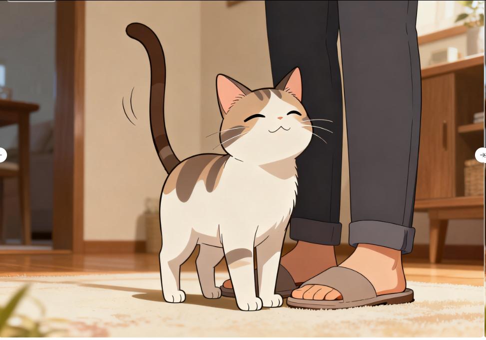 猫咪尾巴能表达什么情绪？（猫咪摇尾巴的意思）