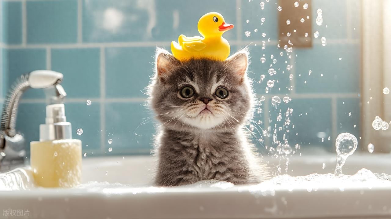 猫咪多久洗一次澡？（养猫洗澡的频率）