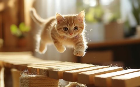 猫咪从高处掉下去，为什么总能稳稳四脚着地？