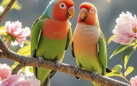 牡丹鹦鹉品种分类及生活习性介绍