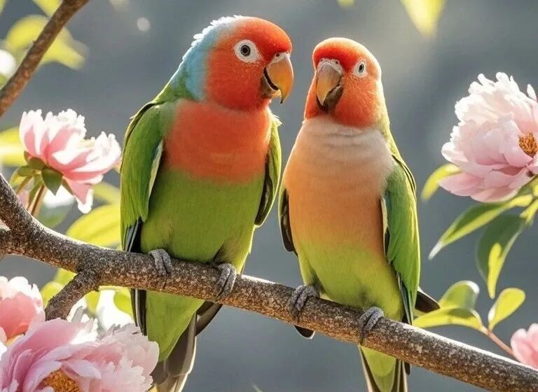 牡丹鹦鹉品种分类及生活习性介绍